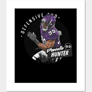 Danielle Hunter Minnesota Dots Posters and Art